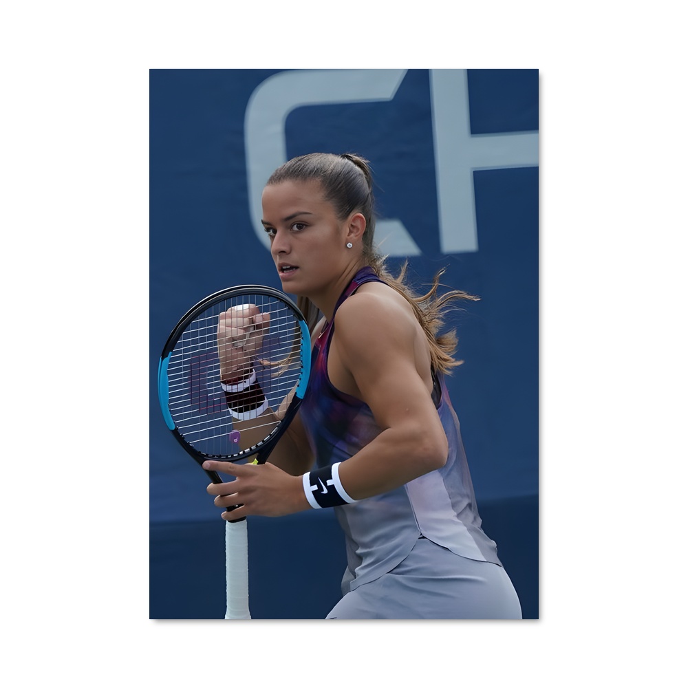 Poster Tennis en Violet